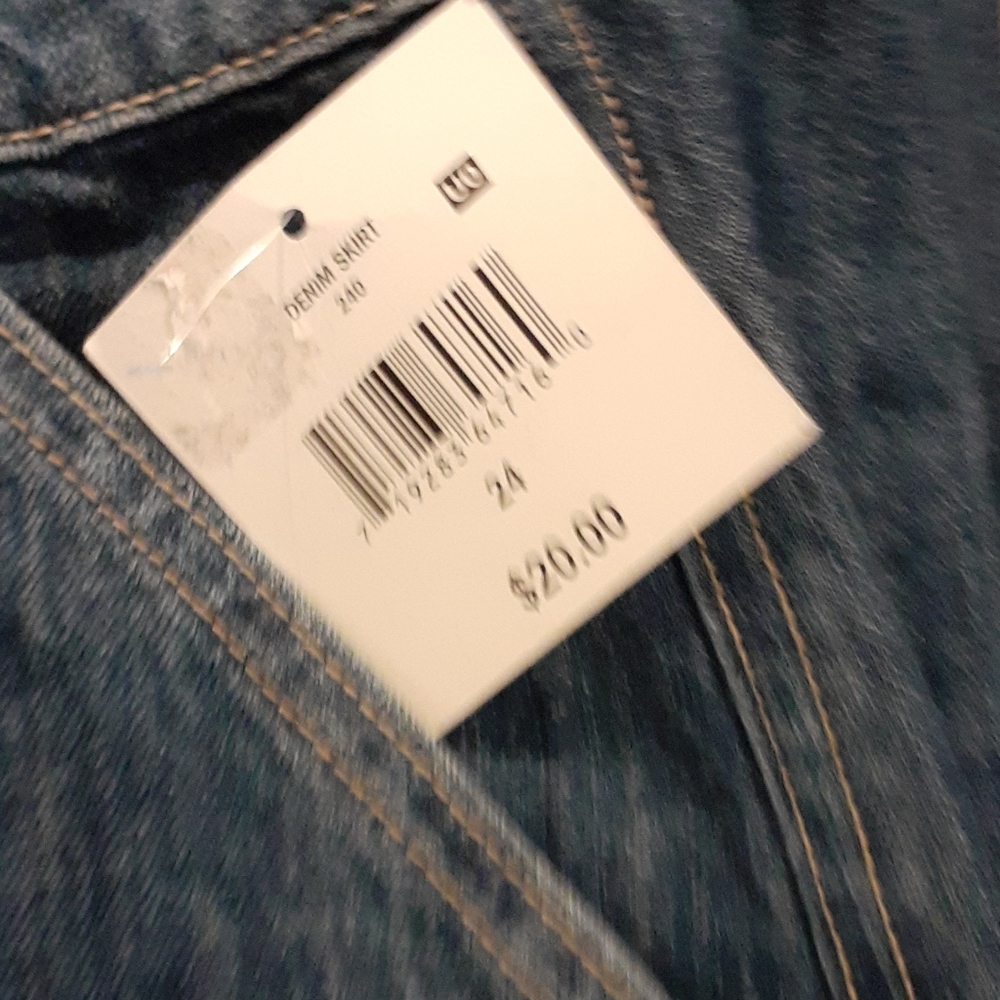 Jean skirt